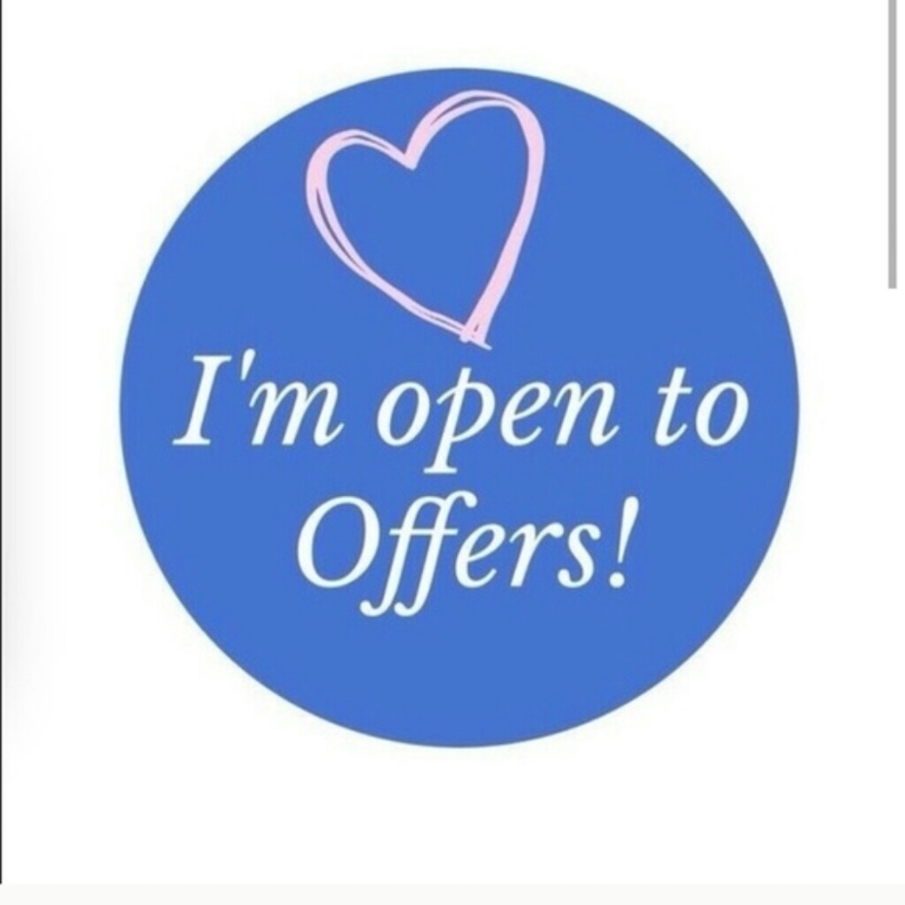I'm Open to Reasonable Offers! l’ll Accept or Counter!
